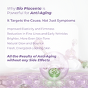 Daily application of serum for active skincare routine with no irritation