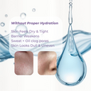 Hydrobloom Moisturizer layered after serum for daily routine