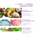 Benefits: hydration, barrier support, oil-free formula